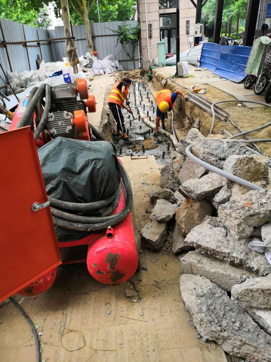 白银地基加固解决房子的地基下沉问题
